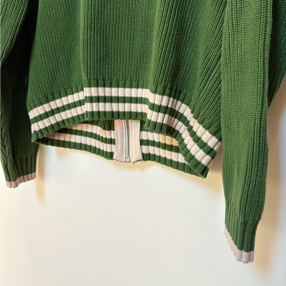 NWOT Falling Forward Knitted Sport Zip-Up Jumper Size Small - Picture 8 of 15